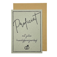 Afbeelding in Gallery-weergave laden, Proficiat met jullie huwelijksverjaardag!