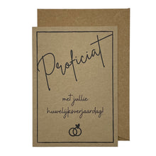 Afbeelding in Gallery-weergave laden, Proficiat met jullie huwelijksverjaardag!