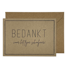 Afbeelding in Gallery-weergave laden, Bedankt voor het fijne schooljaar!