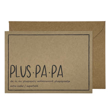 Afbeelding in Gallery-weergave laden, Pluspapa