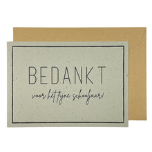 Afbeelding in Gallery-weergave laden, Bedankt voor het fijne schooljaar!