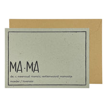 Afbeelding in Gallery-weergave laden, Mama
