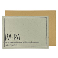 Afbeelding in Gallery-weergave laden, Papa