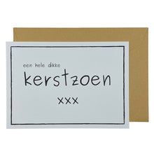 Afbeelding in Gallery-weergave laden, Een hele dikke kerstzoen