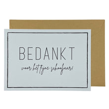 Afbeelding in Gallery-weergave laden, Bedankt voor het fijne schooljaar!