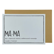 Afbeelding in Gallery-weergave laden, Mama
