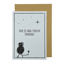 Afbeelding in Gallery-weergave laden, Ook jij mag stralen vandaag! - Meisje