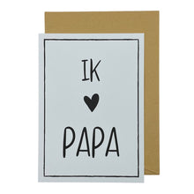 Afbeelding in Gallery-weergave laden, Ik hartje papa