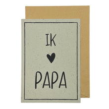 Afbeelding in Gallery-weergave laden, Ik hartje papa