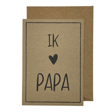 Afbeelding in Gallery-weergave laden, Ik hartje papa