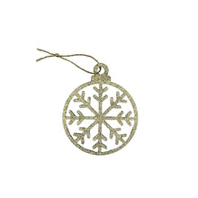 Afbeelding in Gallery-weergave laden, Sneeuwvlok met glitters