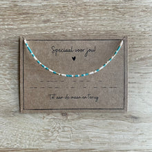 Afbeelding in Gallery-weergave laden, Armbandje Morse Code - Tot aan de maan en terug
