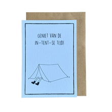 Afbeelding in Gallery-weergave laden, Geniet van de in-tent-se tijd!
