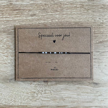 Afbeelding in Gallery-weergave laden, Gepersonaliseerde Morse code armband - Woord of Naam
