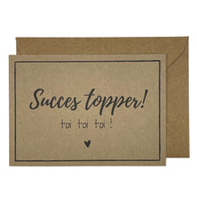 Afbeelding in Gallery-weergave laden, Succes topper! Toi toi toi!
