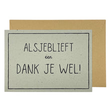 Afbeelding in Gallery-weergave laden, Alsjeblieft een dank je wel
