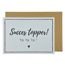 Afbeelding in Gallery-weergave laden, Succes topper! Toi toi toi!
