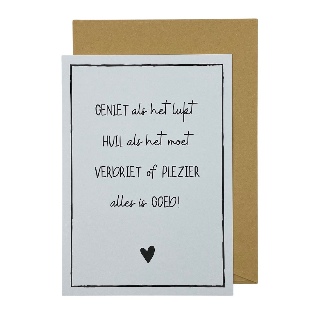 Alles is goed!