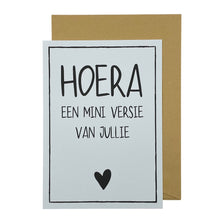 Afbeelding in Gallery-weergave laden, Hoera een mini versie van jullie
