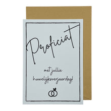 Afbeelding in Gallery-weergave laden, Proficiat met jullie huwelijksverjaardag!
