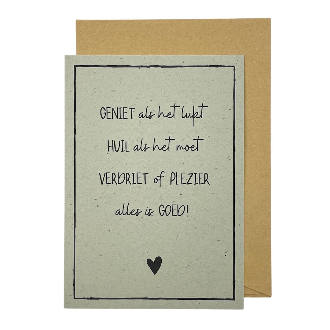 Alles is goed!