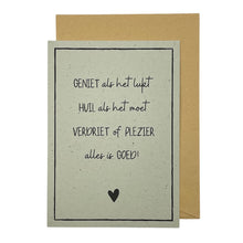 Afbeelding in Gallery-weergave laden, Alles is goed!
