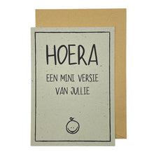 Afbeelding in Gallery-weergave laden, Hoera een mini versie van jullie samen
