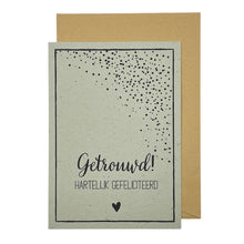 Afbeelding in Gallery-weergave laden, Getrouwd, hartelijk gefeliciteerd!
