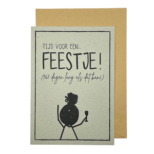 Tijd voor een feestje