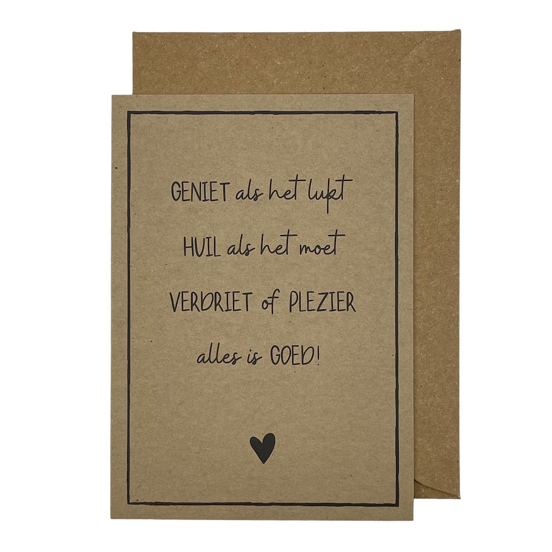 Alles is goed!