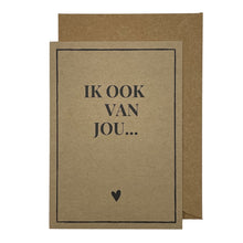 Afbeelding in Gallery-weergave laden, Ik ook van jou...
