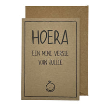 Afbeelding in Gallery-weergave laden, Hoera een mini versie van jullie samen
