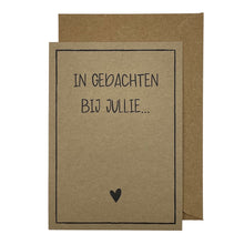 Afbeelding in Gallery-weergave laden, In gedachte bij jullie
