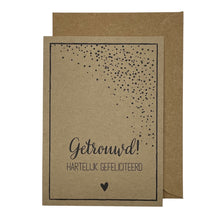 Afbeelding in Gallery-weergave laden, Getrouwd, hartelijk gefeliciteerd!
