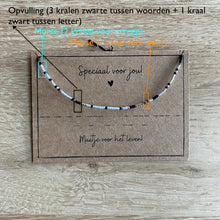 Afbeelding in Gallery-weergave laden, Uitleg Armbandje Morse Code - Tot aan de maan en terug
