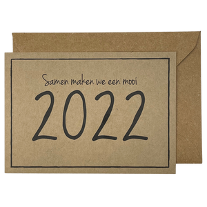 Samen maken we een mooi 2022